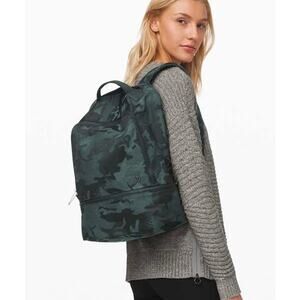 NWT Lululemon City Adventurer II backpack 17L Jacquard Camo